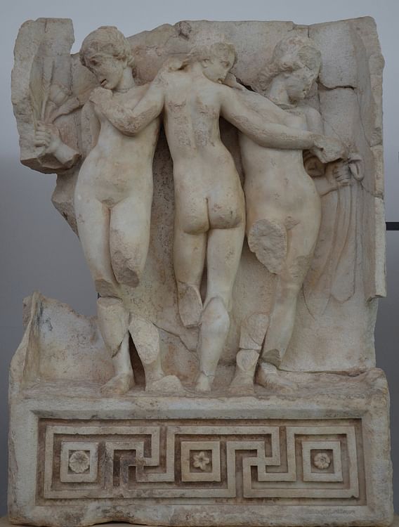 Relief with the Three Graces