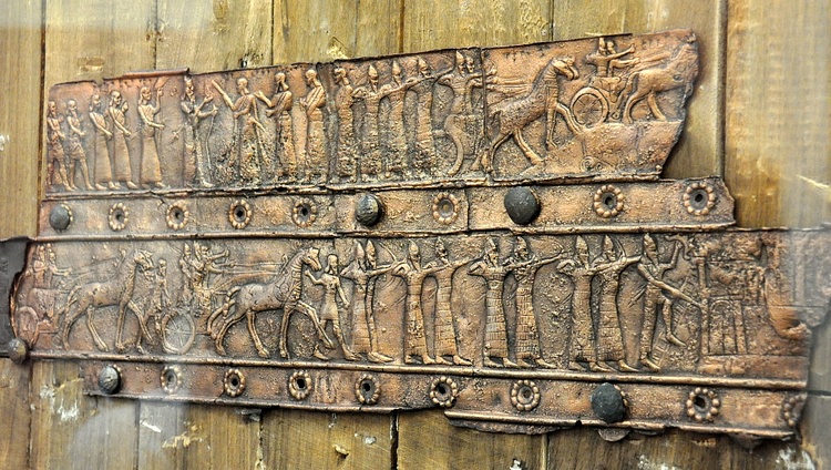 Embossed Scene from the Balawat Gate