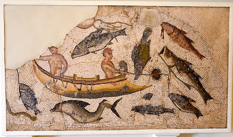 Fishing Mosaic, Utica