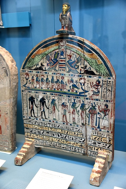 Painted Wooden Stela of Neswy