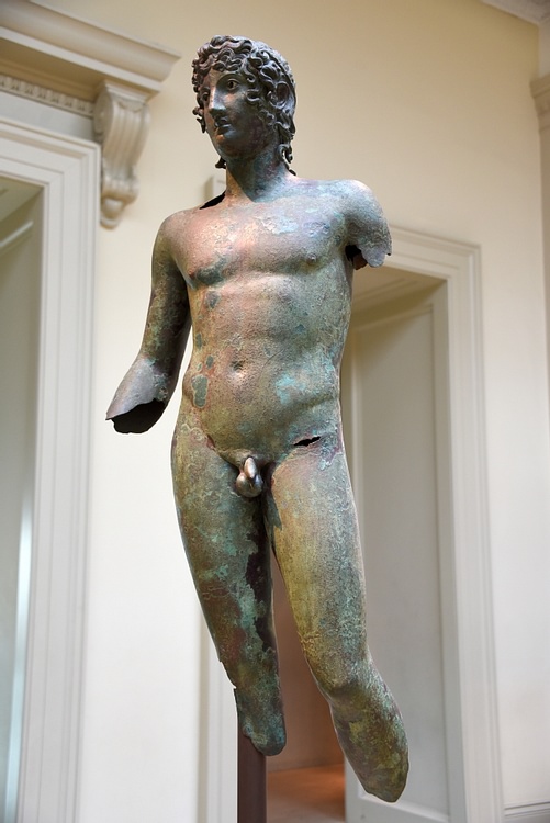 Bronze Statue of a Young Man from Ziphteh