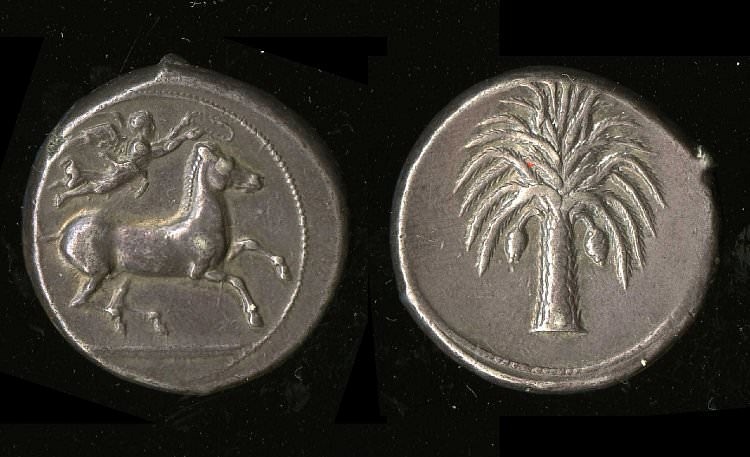 Carthaginian Silver Coin