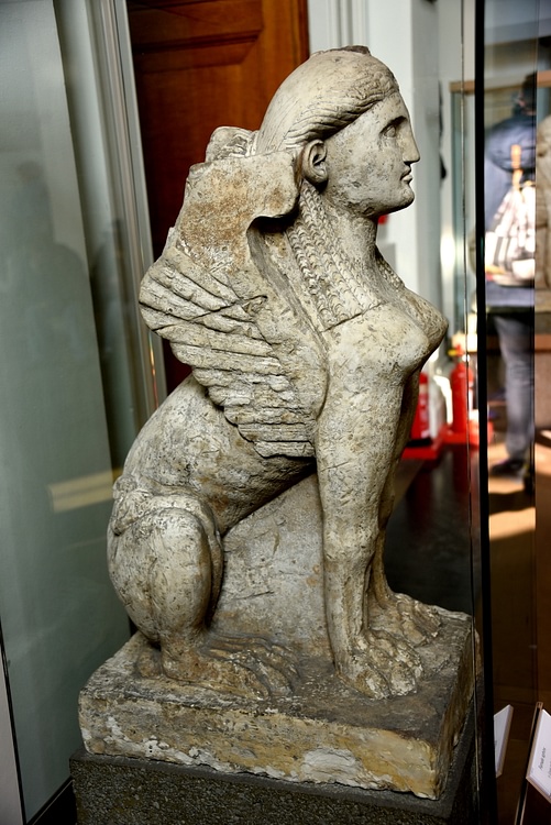 Greek Sphinx, British Museum