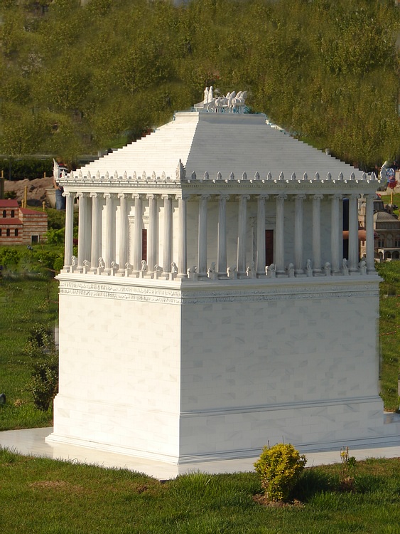 Model of the Mausoleum at Halicarnassus