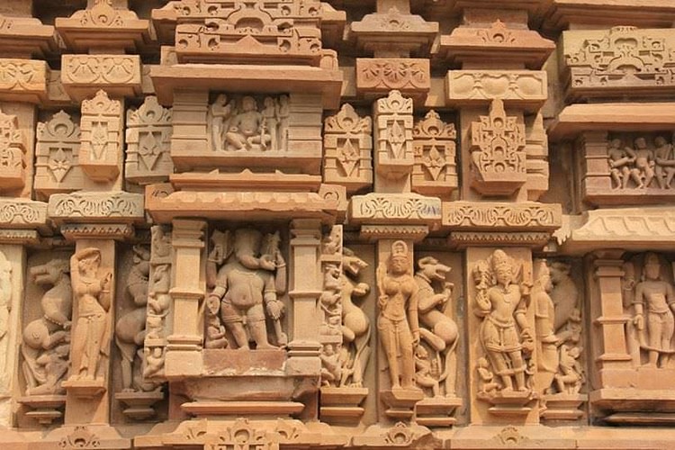Temple Exterior, Khajuraho
