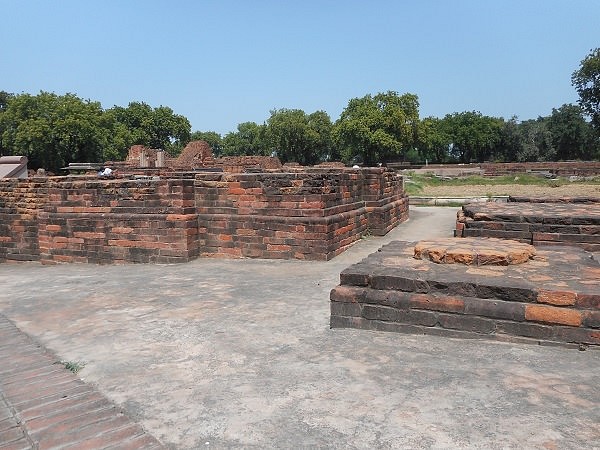 Remains of a Buddhist Monastery, Sarnath