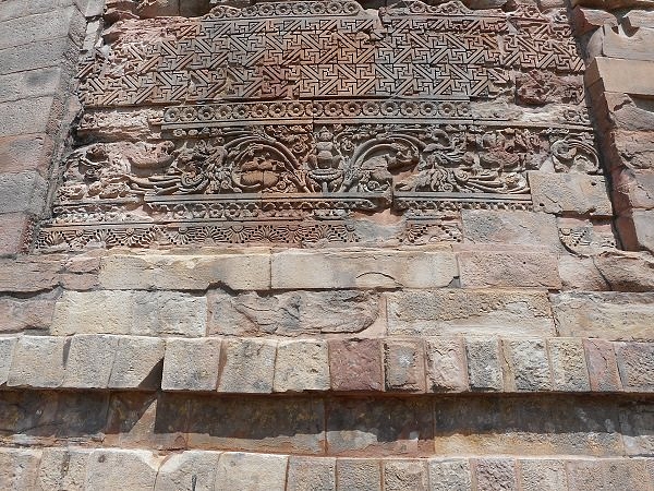 Wall Detail, Dhameka Stupa