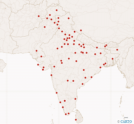 Places in the Mahabharata