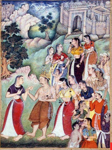 Gandhari & Dhritarashtra