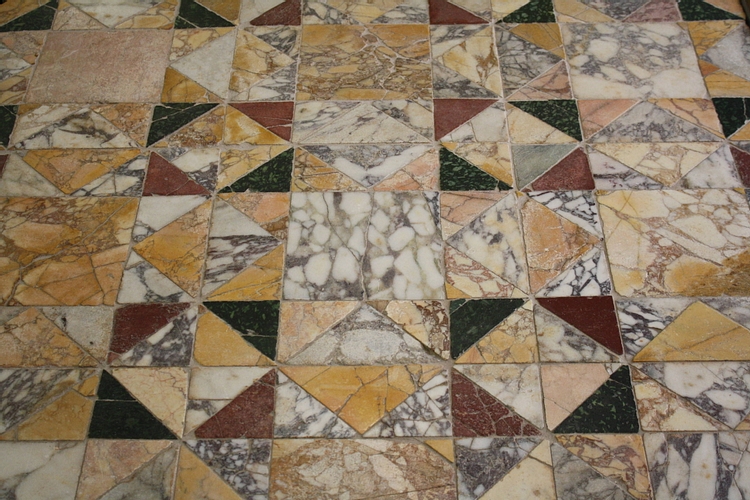 Opus Sectile Flooring [Triangles]