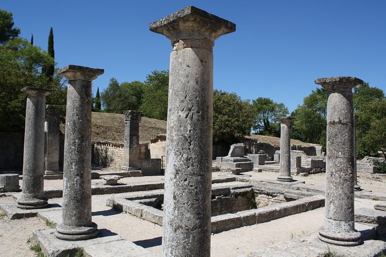 Greek-Style House, Glanum (Illustration) - World History Encyclopedia