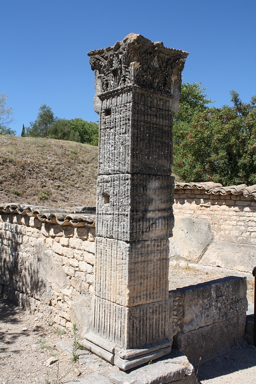 Square Column, Greek-Style House, Glanum
