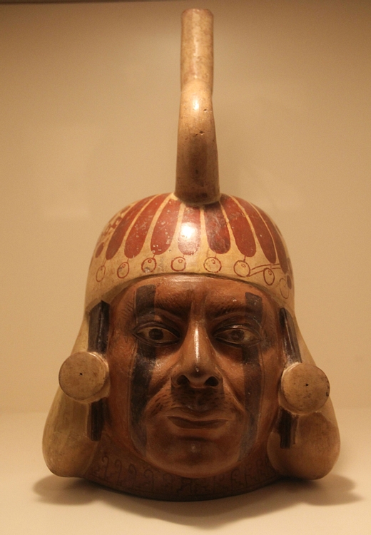 Moche Pottery Portrait