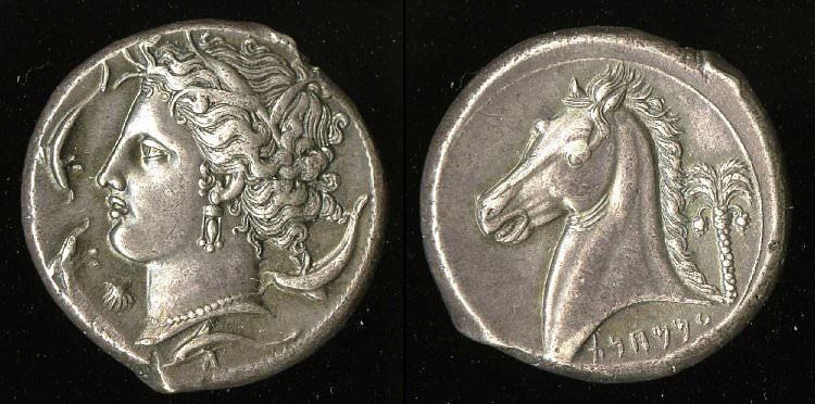 Carthaginian Silver Tetradrachm