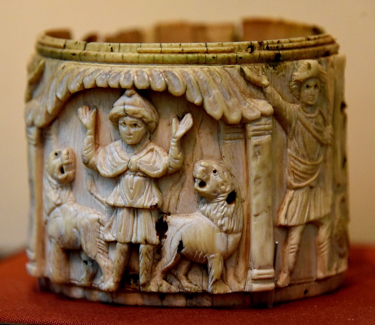 Byzantine Ivory Pyxis