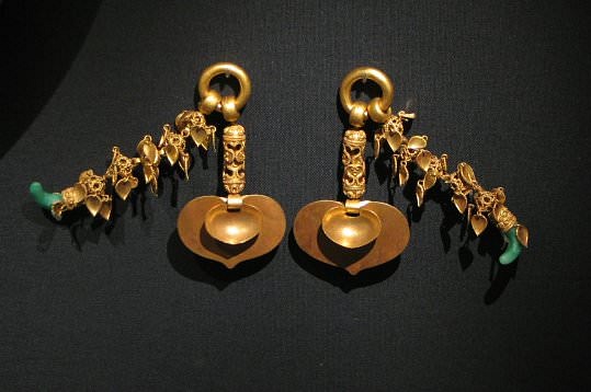 Baekje Gold Earrings