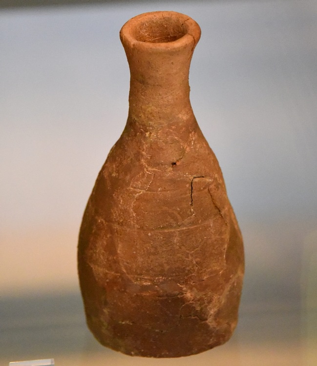 Pottery Bottle from Sutton Hoo