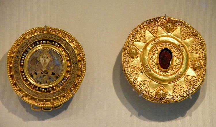 Lombardic Brooches
