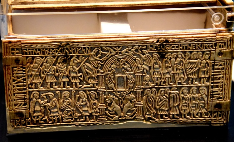 The Capture of Jerusalem Panel of the Franks Casket
