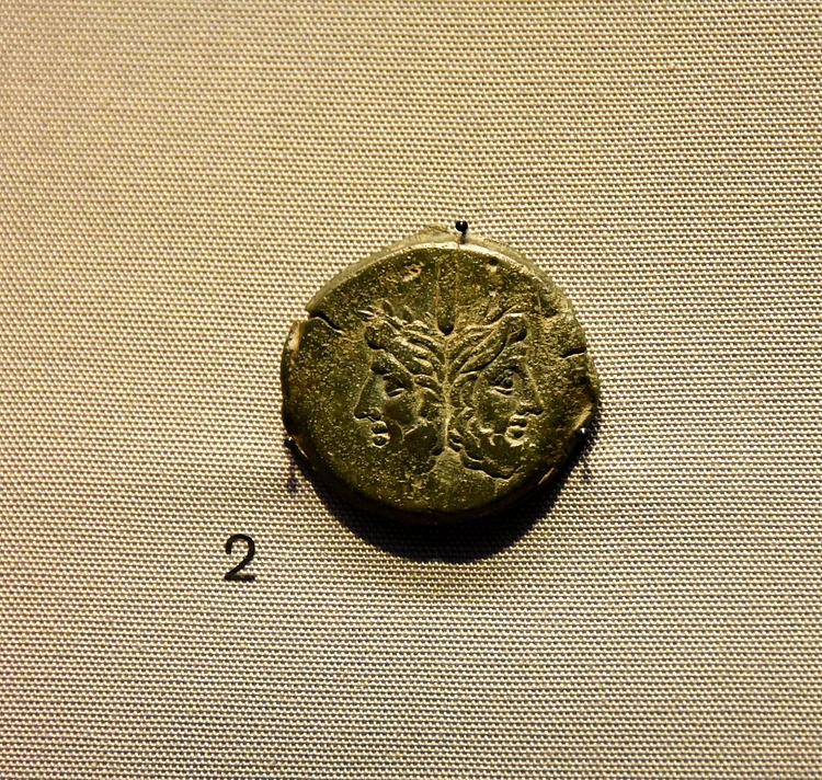 Bronze As coin from the Roman Republic