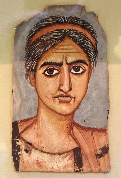 Mummy Portrait of a Woman from Fayum