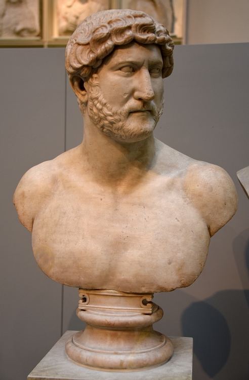 Marble Bust of Emperor Hadrian