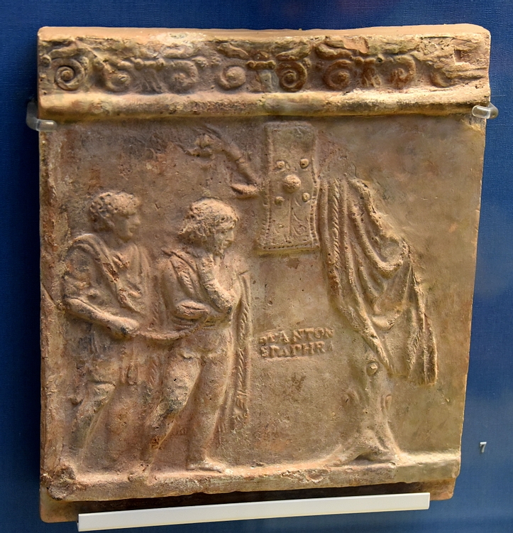 Roman Soldier Guards a Captured Gaul