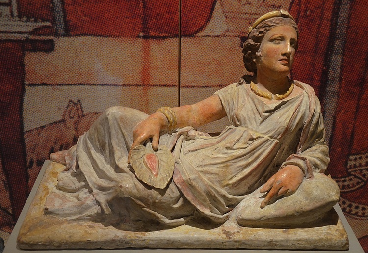 Etruscan Funerary Portrait