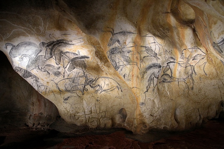 Panel of the Horses, Chauvet Cave (Replica)