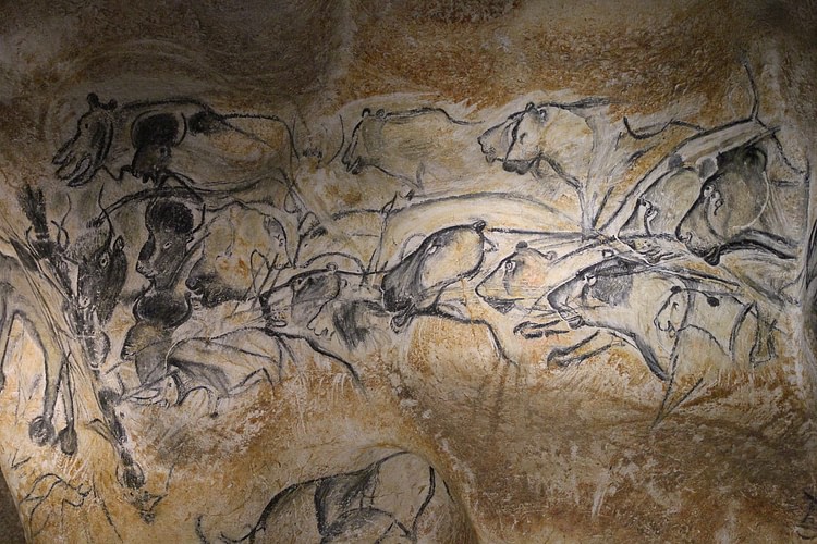 Panel of the Lions, Chauvet Cave (Replica)