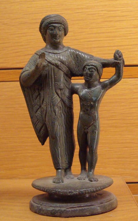 Etruscan Mother & Child