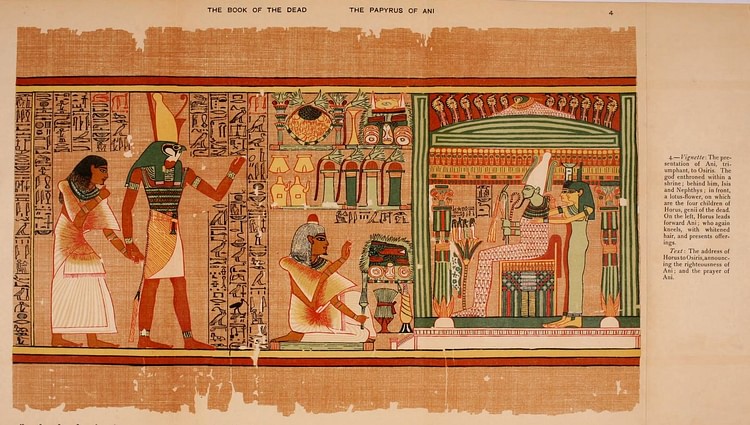 Negative Confession, Papyrus of Ani