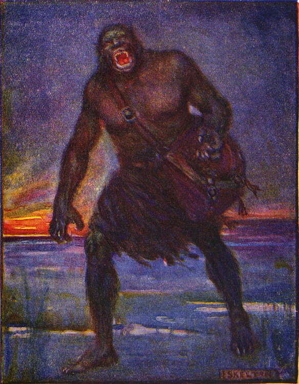 Grendel from the Beowulf