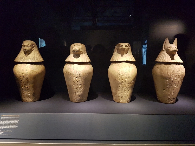 Canopic Jars Of Djedbastetiuefankh