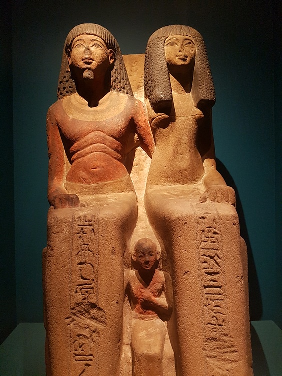 Group Statue of Itu, Henutweret & Son
