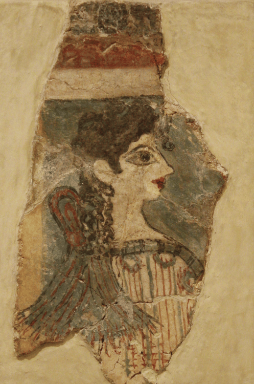 Minoan Woman Fresco, Knossos