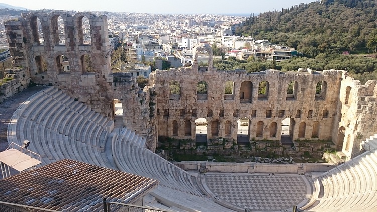 Stage, Theatre of Herod Atticus