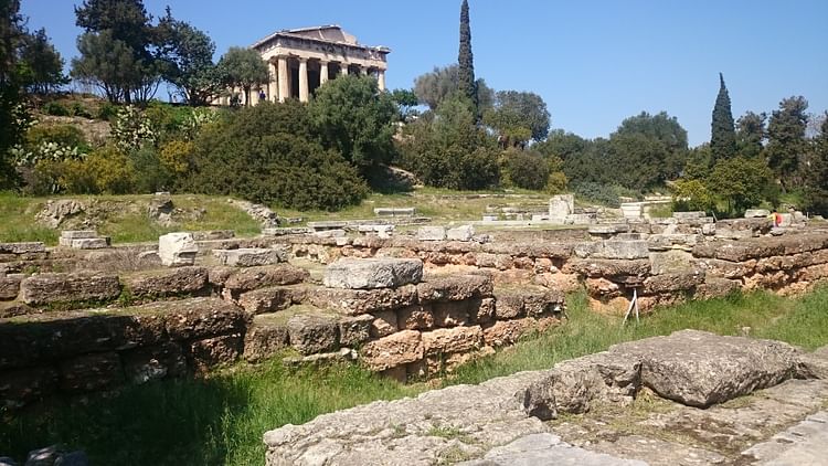 Agora of Athens and the Temple of Hephaestus