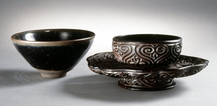 Chinese Tea Bowl & Stand