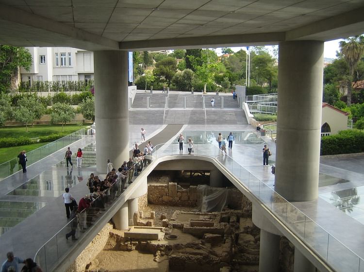 Excavation under the Acropolis Museum