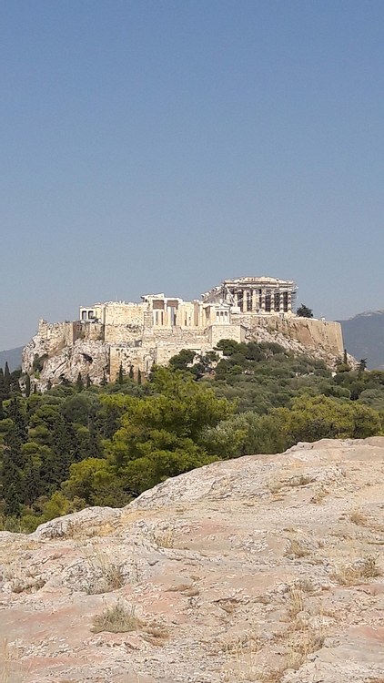 View of the Acropolis from Pnyx