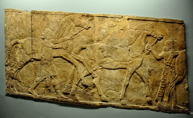 Assyrian Horses & Grooms