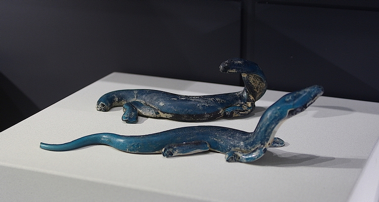 Roman Glass Lizards