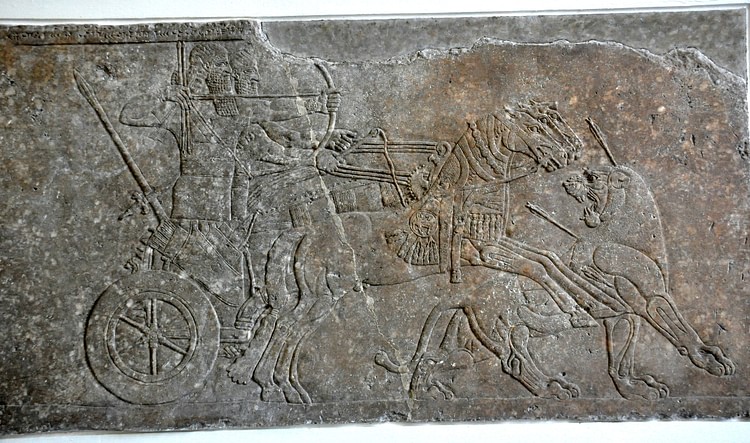 Ashurnasirpal II Lion Hunting