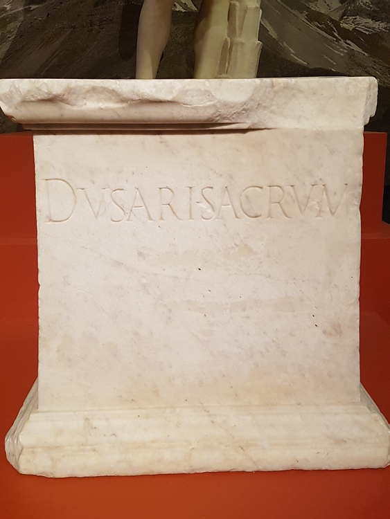 Marble Altar Sacred to Dushares Puteoli