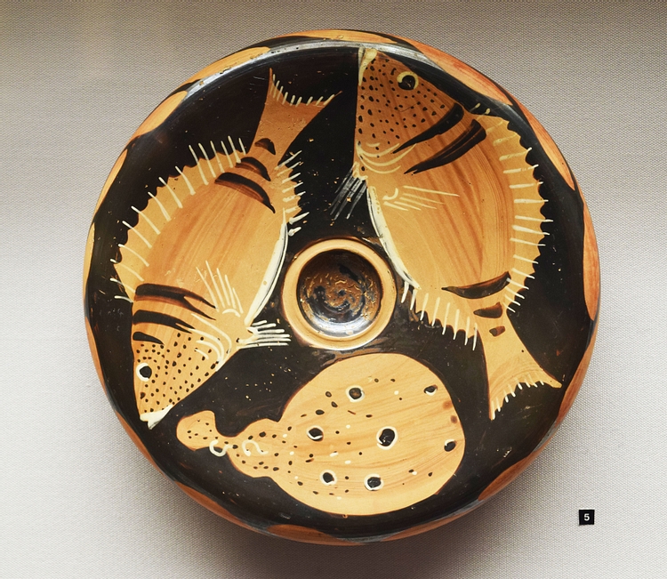 Ancient Fish Plate from Campania