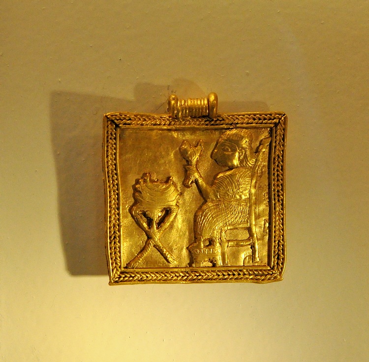 Gold Plate from Sam'al