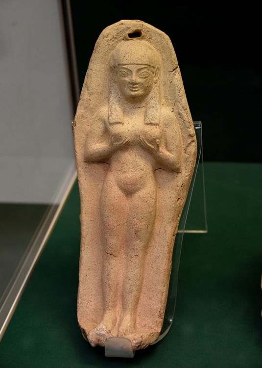 Goddess Astarte Votive Plaque