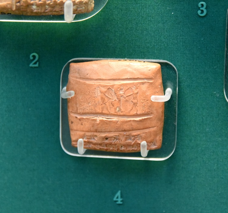 Cuneiform Tablet from Alalakh with Saustatar's Seal