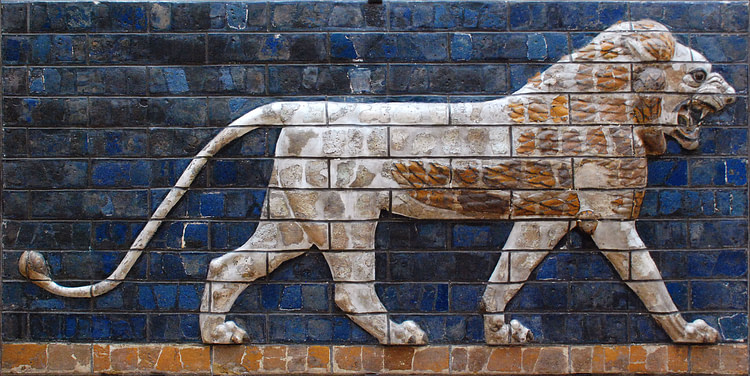 Lion of Babylon, Ishtar Gate